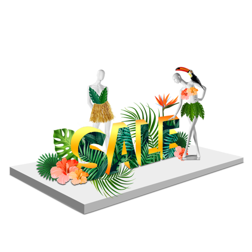 Tropical Island green sale