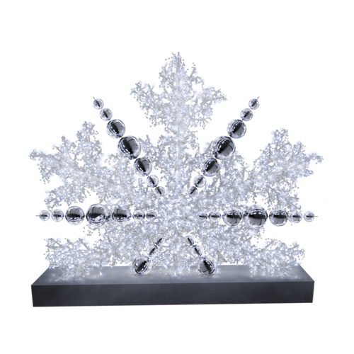 Snowflake Ice Crystals bushy 220
