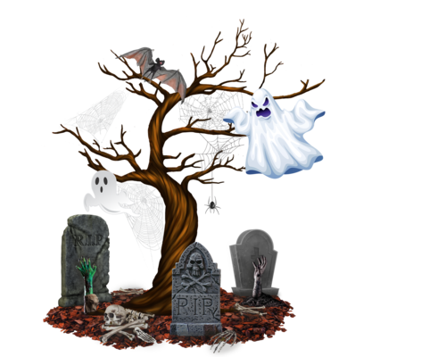 Graveyard Tree Ghost