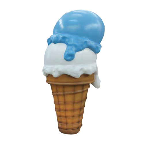 Blue Cone Ice Cream