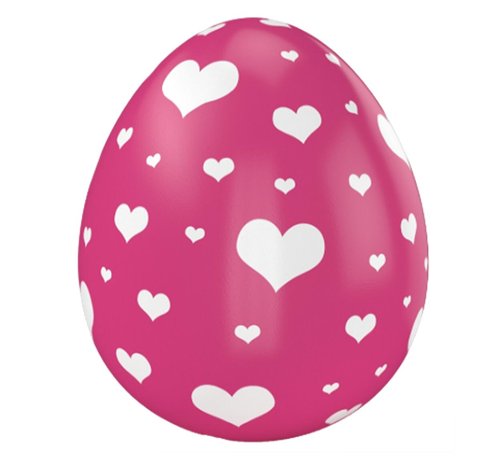 Egg Pink Hearts